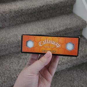 Callaway HX Hot Golf Balls in Orange Box